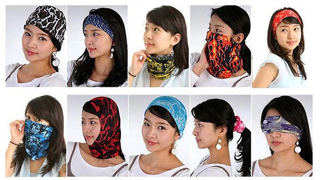 GIA CÔNG, SẢN XUẤT KHĂN BANDANA, KHĂN TURBAN, NƠ, CARAVAT THEO YÊU CẦU 19