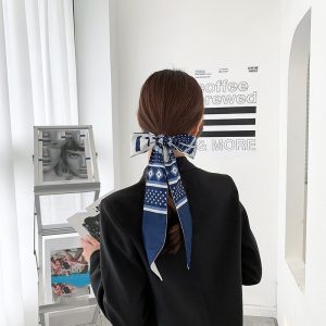 Sản xuất khăn nơ buộc tóc theo yêu cầu 8 Sản xuất khăn nơ buộc tóc theo yêu cầu 7