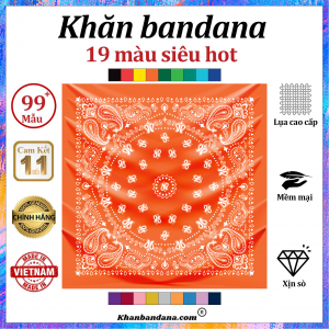 Khăn bandana cu te - Mã 0004 24 Khăn bandana cu te - Mã 0004 23