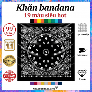 Khăn bandana cu te - Mã 0004 28 Khăn bandana cu te - Mã 0004 27