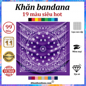 Khăn bandana cu te - Mã 0004 38 Khăn bandana cu te - Mã 0004 37