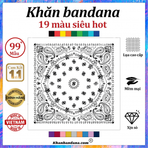 Khăn bandana cu te - Mã 0004 42 Khăn bandana cu te - Mã 0004 41