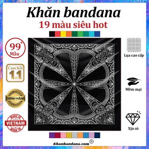 Khăn bandana xịn sò - Mã 0100 28 Khăn bandana xịn sò - Mã 0100 27