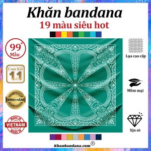 Khăn bandana xịn sò - Mã 0100 36 Khăn bandana xịn sò - Mã 0100 35