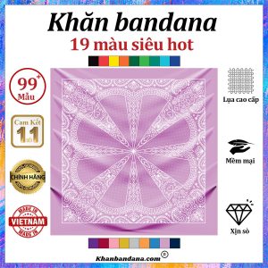 Khăn bandana xịn sò - Mã 0100 40 Khăn bandana xịn sò - Mã 0100 39