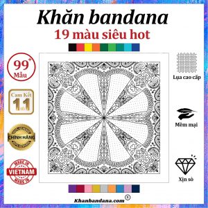 Khăn bandana xịn sò - Mã 0100 42 Khăn bandana xịn sò - Mã 0100 41