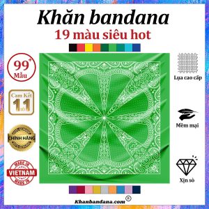 Khăn bandana xịn sò - Mã 0100 56 Khăn bandana xịn sò - Mã 0100 55