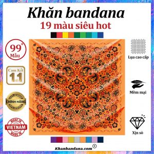 Khăn bandana 2 lớp - Mã 0014 26 Khăn bandana 2 lớp - Mã 0014 25