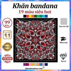 Khăn bandana 2 lớp - Mã 0014 28 Khăn bandana 2 lớp - Mã 0014 27
