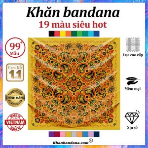 Khăn bandana 2 lớp - Mã 0014 46 Khăn bandana 2 lớp - Mã 0014 45