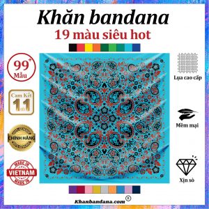 Khăn bandana 2 lớp - Mã 0014 52 Khăn bandana 2 lớp - Mã 0014 51
