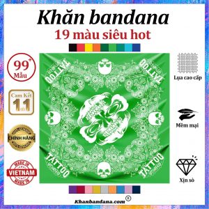 Khăn bandana đi du lịch - Mã 0015 56 Khăn bandana đi du lịch - Mã 0015 55