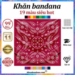 Khăn bandana lụa cao cấp - Mã 0018 32 Khăn bandana lụa cao cấp - Mã 0018 31