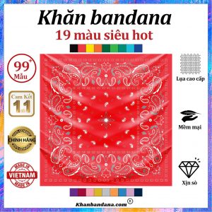 Khăn bandana màu nâu - Mã 0019 30 Khăn bandana màu nâu - Mã 0019 29