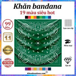 Khăn bandana màu nâu - Mã 0019 54 Khăn bandana màu nâu - Mã 0019 53