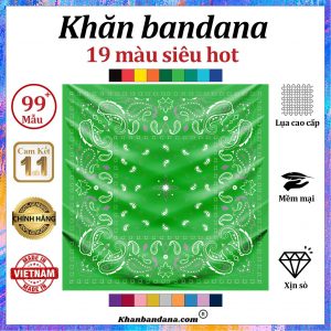 Khăn bandana màu nâu - Mã 0019 56 Khăn bandana màu nâu - Mã 0019 55