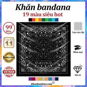 Khăn bandana in hình - Mã 0021 28 Khăn bandana in hình - Mã 0021 27