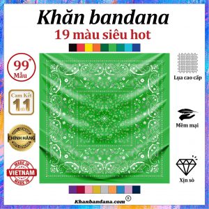 Khăn bandana in hình - Mã 0021 56 Khăn bandana in hình - Mã 0021 55