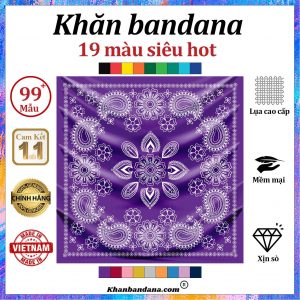 Khăn bandana đẹp mắt - Mã 0023 37