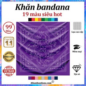 Khăn bandana đi biển - Mã 0024 37