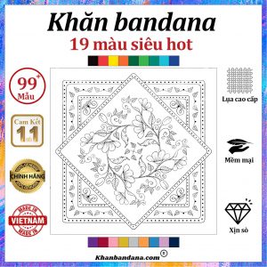 Khăn bandana đi biển - Mã 0024 41