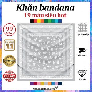 Khăn bandana chụp hình - Mã 0025 58 Khăn bandana chụp hình - Mã 0025 57