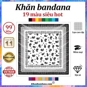 Khăn bandana chụp hình - Mã 0025 38 Khăn bandana chụp hình - Mã 0025 37