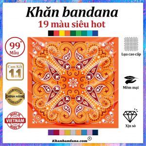Khăn bandana làm áo - Mã 0026 24 Khăn bandana làm áo - Mã 0026 23