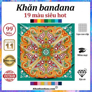 Khăn bandana làm áo - Mã 0026 36 Khăn bandana làm áo - Mã 0026 35