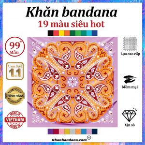 Khăn bandana làm áo - Mã 0026 40 Khăn bandana làm áo - Mã 0026 39