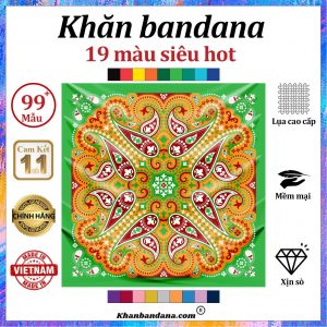 Khăn bandana làm áo - Mã 0026 56 Khăn bandana làm áo - Mã 0026 55