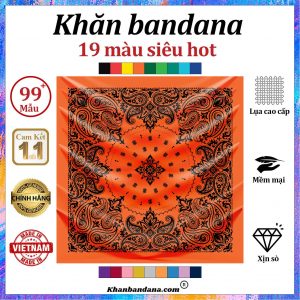 Khăn bandana màu rằn ri - Mã 0027 23