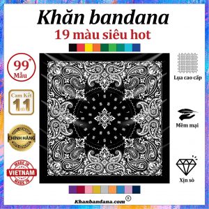 Khăn bandana màu rằn ri - Mã 0027 27