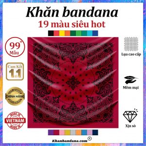 Khăn bandana màu rằn ri - Mã 0027 31
