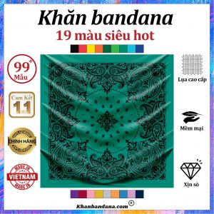 Khăn bandana màu rằn ri - Mã 0027 35