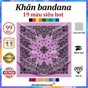 Khăn bandana màu rằn ri - Mã 0027 39