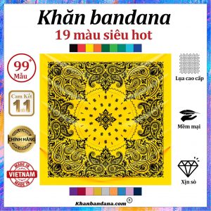 Khăn bandana màu rằn ri - Mã 0027 43