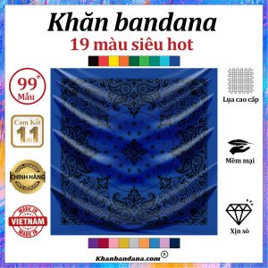 Khăn bandana màu rằn ri - Mã 0027 47