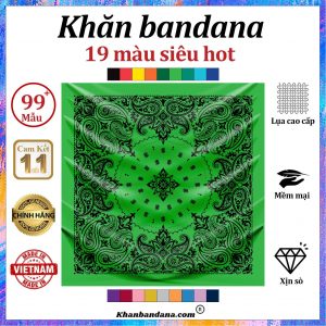 Khăn bandana màu rằn ri - Mã 0027 55