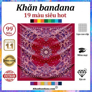 Khăn bandana mỏng - Mã 0029 31