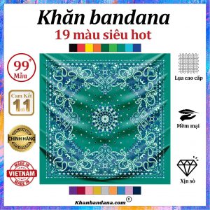 Khăn bandana mỏng - Mã 0029 35