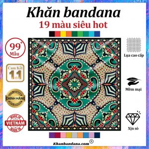 Khăn bandana xịn sò - Mã 0033 36 Khăn bandana xịn sò - Mã 0033 35