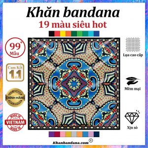 Khăn bandana xịn sò - Mã 0033 50 Khăn bandana xịn sò - Mã 0033 49