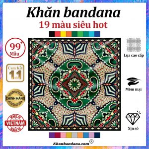 Khăn bandana xịn sò - Mã 0033 54 Khăn bandana xịn sò - Mã 0033 53