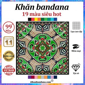 Khăn bandana xịn sò - Mã 0033 56 Khăn bandana xịn sò - Mã 0033 55