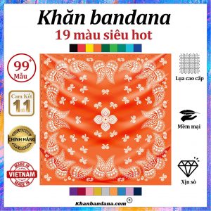 Khăn bandana xịn sò - Mã 0034 24 Khăn bandana xịn sò - Mã 0034 23
