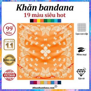 Khăn bandana xịn sò - Mã 0034 26 Khăn bandana xịn sò - Mã 0034 25