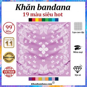 Khăn bandana xịn sò - Mã 0034 40 Khăn bandana xịn sò - Mã 0034 39