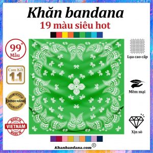 Khăn bandana xịn sò - Mã 0034 56 Khăn bandana xịn sò - Mã 0034 55