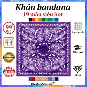 Khăn bandana xịn sò - Mã 0036 37